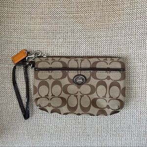 Coach Large Wristlet